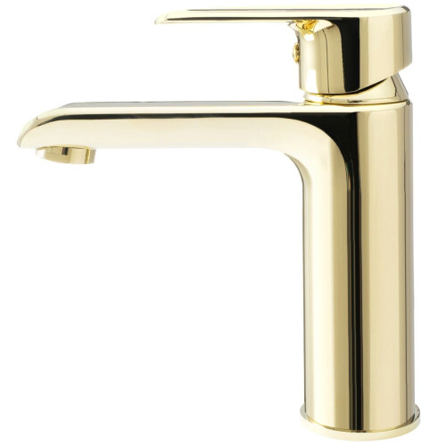 Βρύση Χαμηλής Λεκάνης Rea Bloom Gold Gold 1