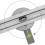 Rea Neo Slim Pro Linear Drain Brushed Steel 70 2