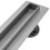 Rea Neo Slim Pro Linear Drain Brushed Steel 70 7