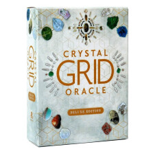 Crystal Grid Oracle Cards 72 Tarot Deck by Nicola McIntosh for Intuitive Reading and Travel