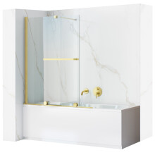 Οθόνη Μπανιέρας Rea Fabian Brushed Gold 100