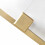 Καμπίνα Ντους Rea Montana Gold Brush 110x80 5