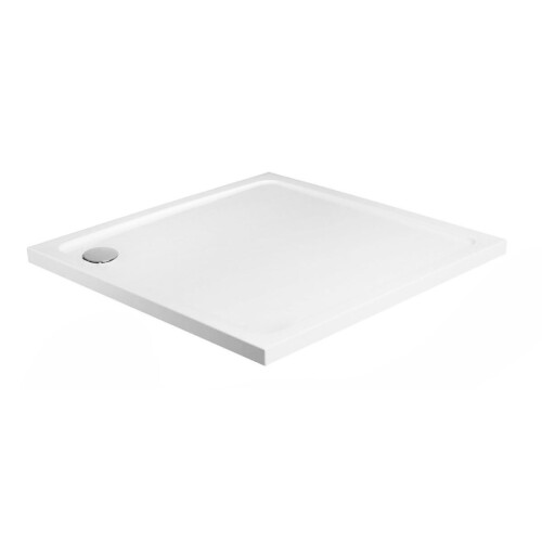 Rea Savoy Λευκή Ακρυλική Ντουζιέρα 80x80 2