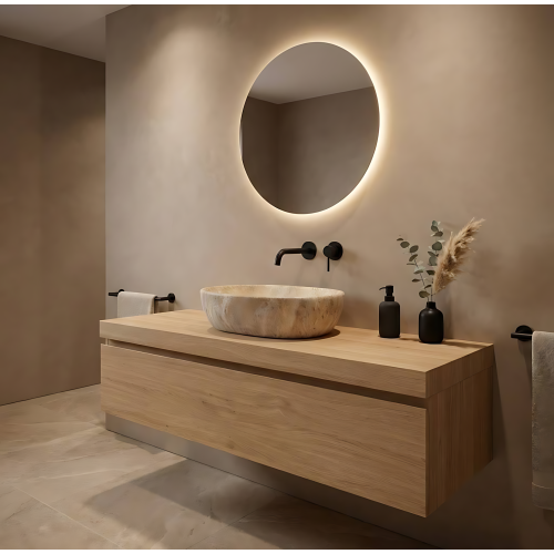 Lavabo Da Appoggio Rea Amelia Savana Matt 1