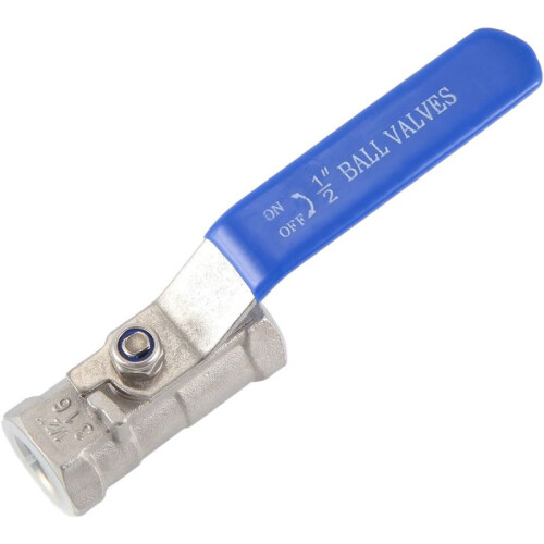 1/2 "stainless steel internal thread lever handle  valve