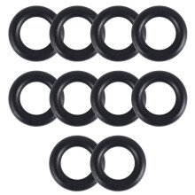 10 pcs Mechanische Gummi O Ring Oil Seal Dichtungen 15 mm x 9 mm x 3 mm