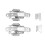 2x Toolbox Draw Compression Spring Toggle  Catch Clamp Silver 1
