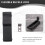 Flexible Door Draw  Lock 3.8 inch Replacement Soft Rubber Black Over-Center C7-10 5