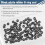 100 pcs O-ring in nitrile rubber 6 x 2 mm 3