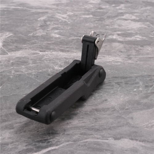 Flexible Door Draw  Lock 3.8 inch Replacement Soft Rubber Black Over-Center C7-10 2