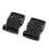 10x Hard Plastic Strap Band Belt Side Release Buckle 3cm Width Black 2