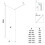 Shower Screen Rea Flexi Brown / Black 100 5