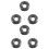 100 pcs O-ring in nitrile rubber 6 x 2 mm 6