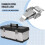 2x Toolbox Draw Compression Spring Toggle  Catch Clamp Silver 4