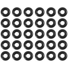 30 Stuks 2,5 mm X 6,5 mm X 2 mm Rubberen O-Ringen voor Gekke Wormvissen