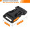 4pcs Plastic Side Quick Release Buckles Clip for 25mm Webbing Band Black 7