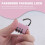 Luggage Box Resettable Combination Lock Padlock 3 Digit Number 5