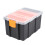 F-156D Portable Plastic Tool Parts Box Suitcase Electrician Tool Box Storage Tools Box Storage Box Suitcase Case Holder 1