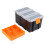F-156D Portable Plastic Tool Parts Box Suitcase Electrician Tool Box Storage Tools Box Storage Box Suitcase Case Holder 6