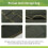 600x430Mm Japanese Bonsai Tools Storage Package Roll Bag Canvas Tool Set Case 5