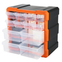Drawer PP+PS Parts Storage Box Multiple Compartments Slot Hardware Box Organizer Cabinet Tools Components Container
