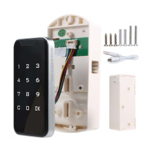 Electronic Digital Electronic Door Lock Fingerprint Press Password Keyless Keypad