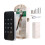 Electronic  Digital Electronic Door Lock Fingerprint Press Password Keyless Keypad 1
