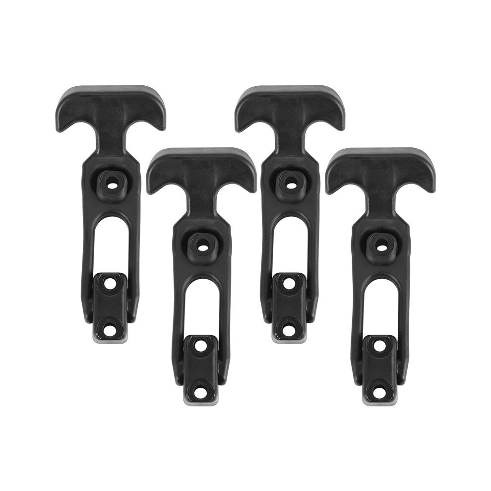4Pcs T-Handle Rubber Flexible Draw Latches Fit For Toolbox /Cooler/ Cart/Farm Machinery T-Toolbox Lock 6033767522991