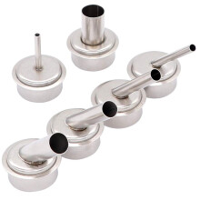 6 Stuks Quick 861DW Heteluchtstation Weerstandssproeiers 3/4/6/8/10/12 mm Mondstukhuls voor PCB-Microscoop Soldeerreparatie