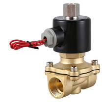 3/4inch DN20 Normally Open N/O Brass Electric Solenoid Valve 220V Pneumatic Valve for Water Oil Gas