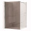 Παραβάν Ντους Rea Flexi Brown / Titan 130 1