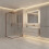 Καμπίνα Ντους Rea City 80x100 Brush Copper Με ντουζιέρα Savoy λευκή 4