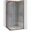 Καμπίνα Ντους Rea City 80x100 Brush Copper Με ντουζιέρα Savoy λευκή 2