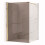 Shower Screen Rea Flexi Brown / Brush Gold 100 1