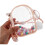 Clear Doll Carrier with  Transparency Display, Dustproof Shoulder Bag for Single Doll Storage 3