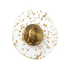 Φωτιστικό Τοίχου Led App1794-w Brush Gold