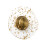 Φωτιστικό Τοίχου Led App1794-w Brush Gold 1