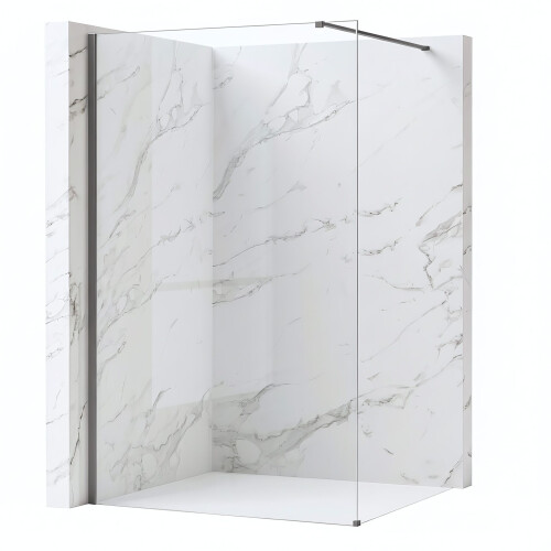 Παραβάν Ντους Rea Flexi Transparent / Titan 120 1