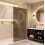 Shower Screen Rea Flexi Brown / Gold 120 5