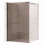 Shower Screen Rea Flexi Brown / Black 120 7