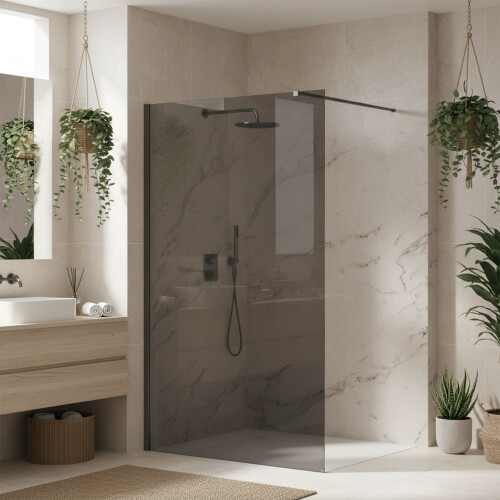 Παραβάν Ντους Rea Flexi Grey / Titan 100 1