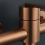 Μπαταρία Μπανιέρας Rea Ontario Brush Copper 5