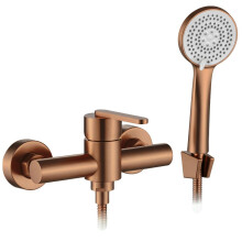 Μπαταρία Μπανιέρας Rea Ontario Brush Copper