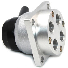 3 Position 4 Way G1/4 Inch Dia Pneumatic Hand Lever Valve K34R6-8D Manual Directional Valve Mechanical Control Valve