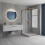 Καμπίνα Ντους Rea City 80x100 Brush Copper Χωρίς ντουζιέρα 4