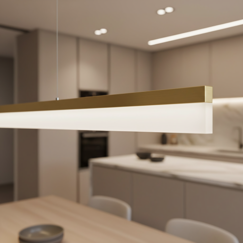Λάμπα Led App1697-cp 200 Cm Brush Gold 1
