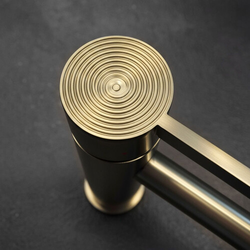 Rubinetto Da Lavabo Rea Foster Brush Gold High 1