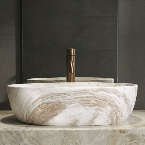 Lavabo Da Appoggio Rea Amelia Saturn 48 2