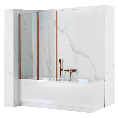 Rea Agat-3 120 Σίτα Μπάνιου Πτυσσόμενη Brush Copper