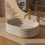 Lavabo Da Appoggio Rea Nicoletta Beige 1